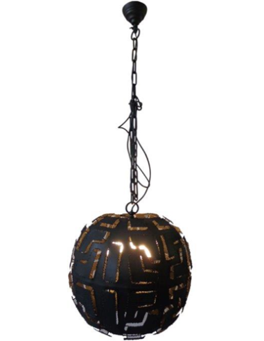 Ronde Hanglamp 50cm - Black Antique