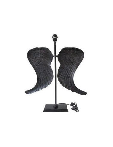 Tafel Lamp Feather - Black Antique