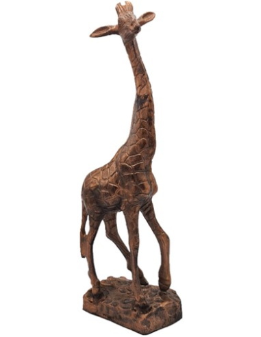 Deco. Giraffe - Vintage Copper
