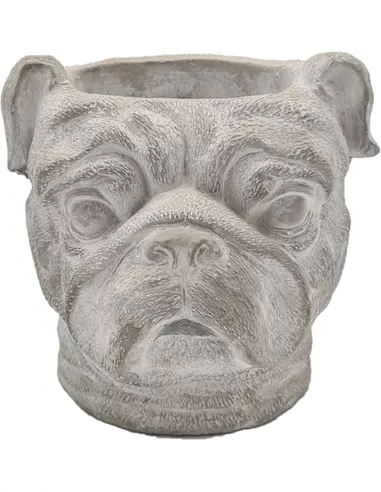 Pot - Bulldog - 19cm - Beton